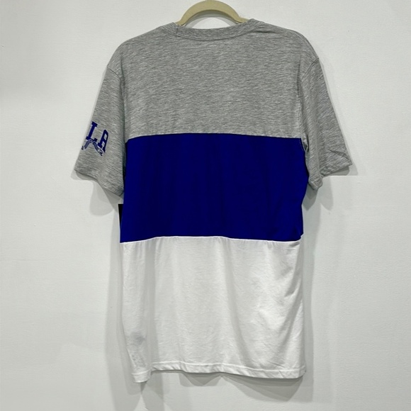 NBA Color Block Ben Franklin Philadelphia 76ers Sixers Tee T-Shirt Size Mens M - Picture 7 of 9